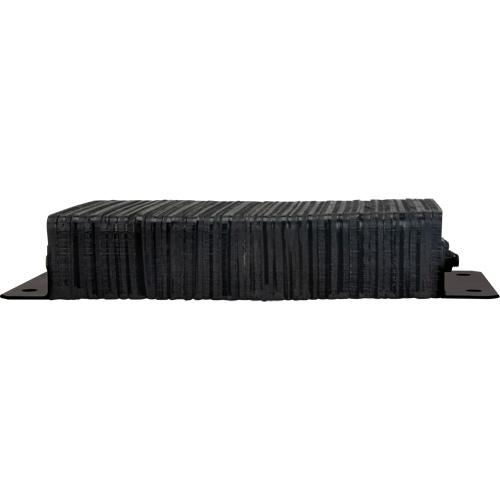 Laminated Dock Bumpers, Horizontal, Rubber, 24" W x 4" D x 12" H Ottawa Fastener Supply