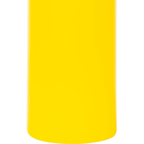 Capuchon en poly&eacute;thyl&egrave;ne pour borne de protection, 4-1/2" dia. x 52" l, Rouge/Jaune Ottawa Fastener Supply
