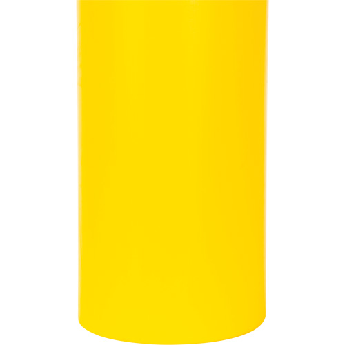 Capuchon en poly&eacute;thyl&egrave;ne pour borne de protection, 6-5/8" dia. x 52" l, Rouge/Jaune Ottawa Fastener Supply