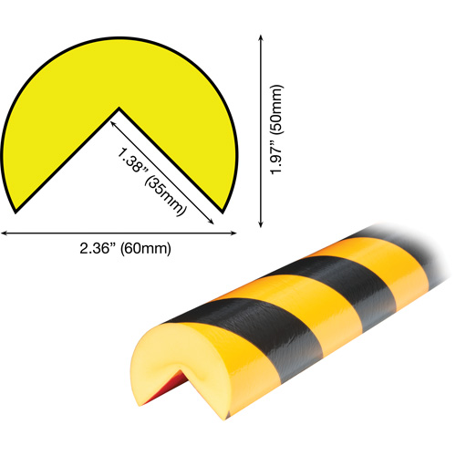 A Plus Profile 1M Corner Protection Bumper Guard Ottawa Fastener Supply