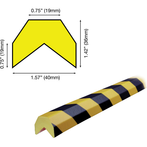 AA Profile 5M Corner Protection Bumper Guard Ottawa Fastener Supply