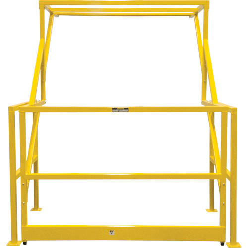 Barri&egrave;re de s&eacute;curit&eacute; pour mezzanine, 70" lo x 77" ha, 78" &eacute;lev&eacute;e, Jaune Ottawa Fastener Supply
