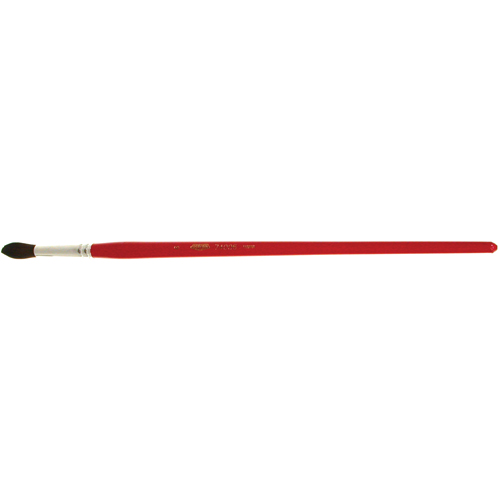 Pinceau de forme ronde pour marquage, Largeur de la brosse de 9/32", Soie de chameau, Manche &agrave; Bois Ottawa Fastener Supply