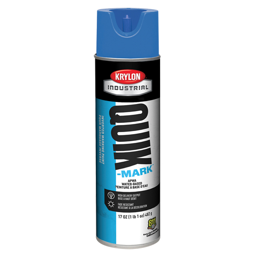 Peinture de marquage industrielle invers&eacute;e &agrave; base d'eau Quik-Mark, 17 oz, Canette a&eacute;rosol Ottawa Fastener Supply