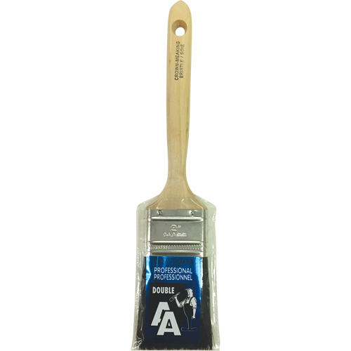 Straight Sash Paint Brush, Bristle, Wood Handle, 2" Width Ottawa Fastener Supply