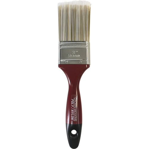 Semi-Pro Paint Brush, Poly/Nylon, Wood Handle, 2" Width Ottawa Fastener Supply