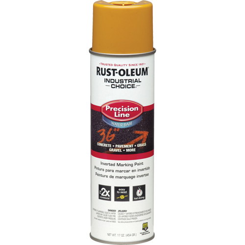 Peinture de marquage lin&eacute;aire de pr&eacute;cision &agrave; base d'eau M1800, 17 oz, Canette a&eacute;rosol Ottawa Fastener Supply