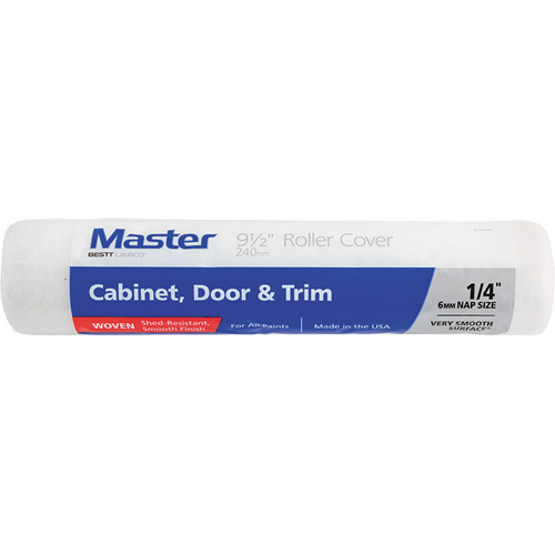Master Woven Roller Cover, 6 mm (1/4") Nap, 240 mm (9-1/2") L Ottawa Fastener Supply
