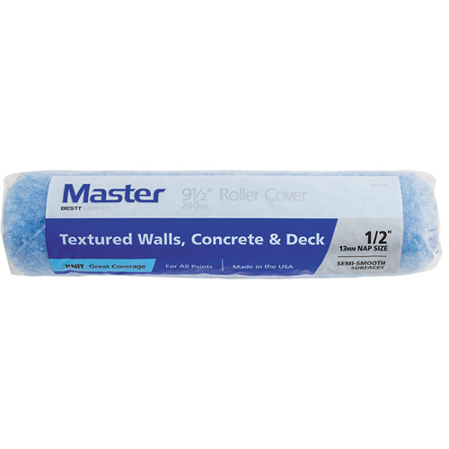 Master Knit Roller Cover, 13 mm (1/2") Nap, 240 mm (9-1/2") L Ottawa Fastener Supply