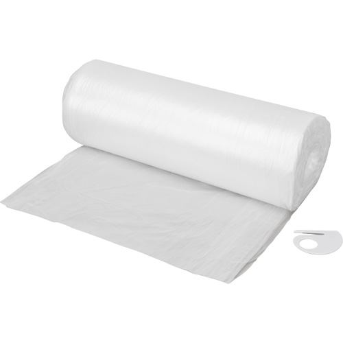 Drop sheet, 400' L x 9' W, Plastic Ottawa Fastener Supply