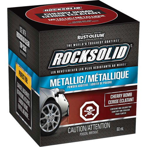 Additifs de poudre m&eacute;tallique RockSolid, 60 ml, Bouteille, Cerise &eacute;clatant Ottawa Fastener Supply