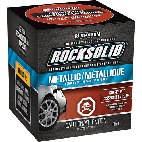 Additifs de poudre m&eacute;tallique RockSolid, 60 ml, Bouteille, Casserole en cuivre Ottawa Fastener Supply