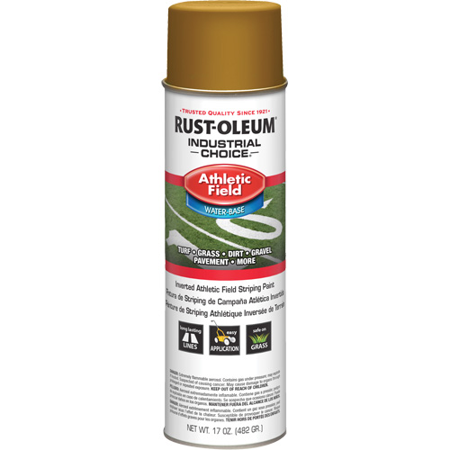 AF1600 Athletic Field Striping Paint, Gold, Aerosol Can Ottawa Fastener Supply