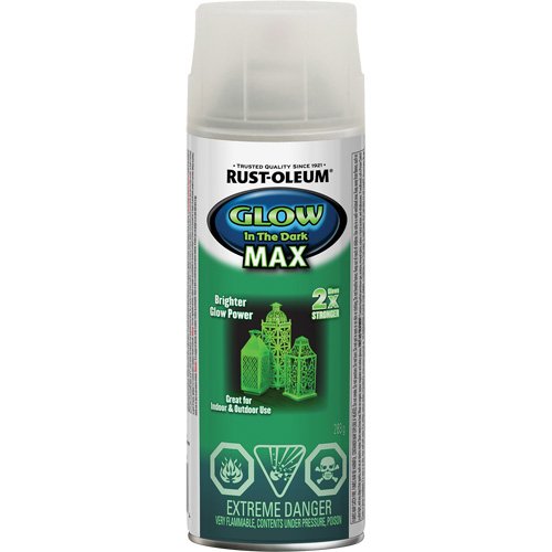 Specialty Glow-in-the-Dark Max Paint, Aerosol Can, Clear Ottawa Fastener Supply