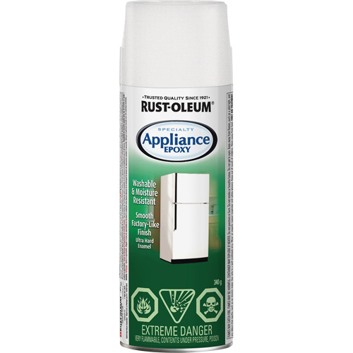 Rev&ecirc;tement &eacute;poxyde sp&eacute;cialis&eacute; pour &eacute;lectrom&eacute;nagers, Canette a&eacute;rosol, Blanc Ottawa Fastener Supply