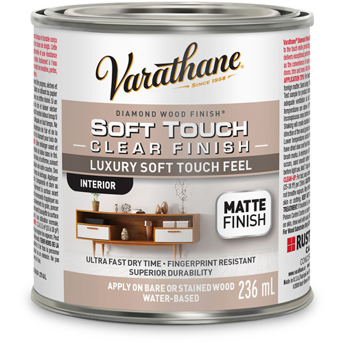 Varathane&reg; Diamond Wood Finish&reg; Coating, 236 ml, Clear, Matte Ottawa Fastener Supply