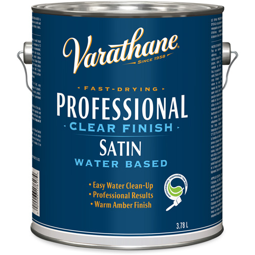 Fini professionnel Varathane, 3,78 L, Transparent, Satin Ottawa Fastener Supply