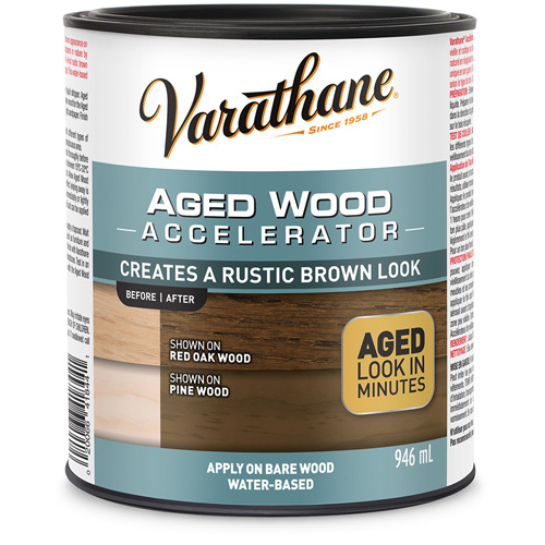 Varathane&reg; Aged Wood Accelerator, 946 ml, Rustic Brown Ottawa Fastener Supply