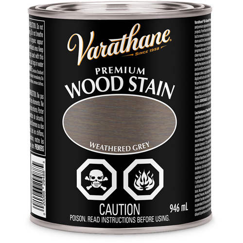 Teinture pour le bois de qualit&eacute; sup&eacute;rieure Varathane, 946 ml, Gris vieilli Ottawa Fastener Supply