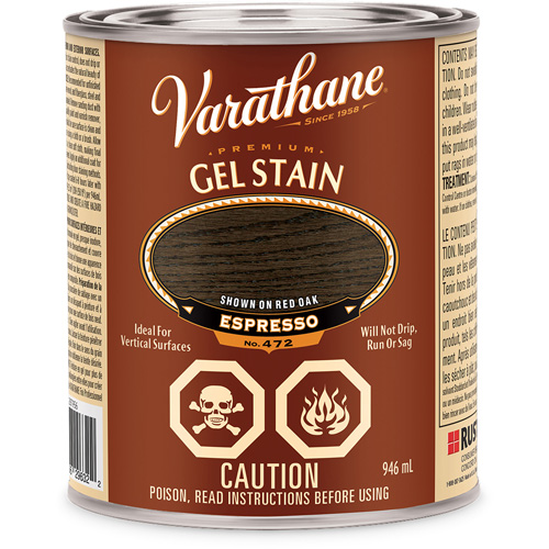 Teinture en gel de qualit&eacute; sup&eacute;rieure Varathane, 946 ml, Espresso Ottawa Fastener Supply