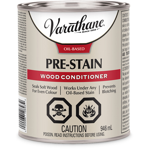 Conditionneur de bois de premi&egrave;re qualit&eacute; Varathane, 946 ml, Transparent Ottawa Fastener Supply