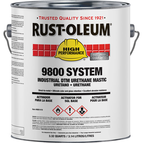 9800 System DTM Urethane Mastic Activator, 1 gal. Ottawa Fastener Supply