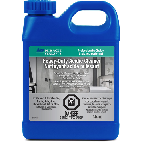 Miracle Sealants&reg; Heavy-Duty Acidic Cleaner, Jug Ottawa Fastener Supply