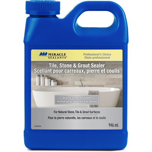 Miracle Sealants&reg; Tile, Stone & Grout Sealer, Jug Ottawa Fastener Supply