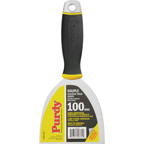 Couteau &agrave; joints de premi&egrave;re qualit&eacute;, Lame Acier inoxydable, Largeur 4", Manche Plastique Ottawa Fastener Supply