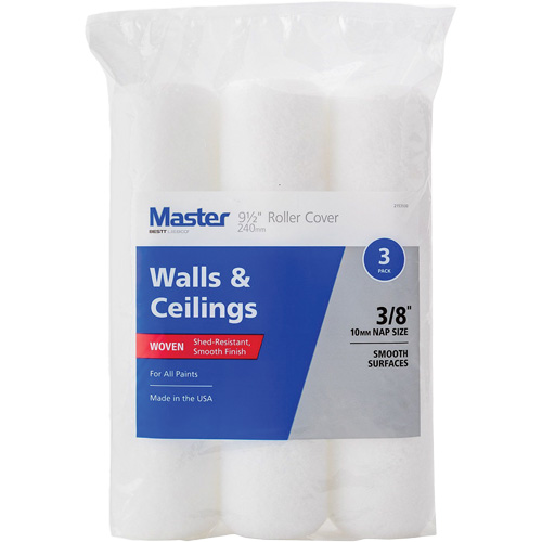 Master Woven Roller Cover, 10 mm (3/8") Nap, 240 mm (9-1/2") L Ottawa Fastener Supply