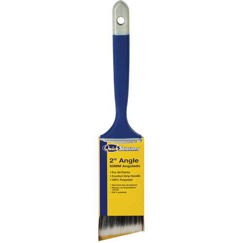 Quick Solutions Angle Brush, Polyester, Plastic Handle, 2" Width Ottawa Fastener Supply