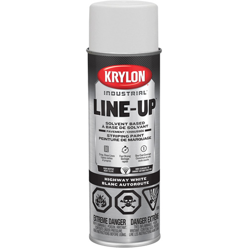 Professional Solvent-Based Marking Paint, White, 18 oz., Aerosol Can Ottawa Fastener Supply