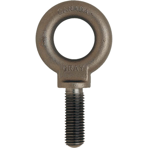Eye Bolts, Uncoated Natural Finish, 4000lbs. (2 tons) Capacity Ottawa Fastener Supply