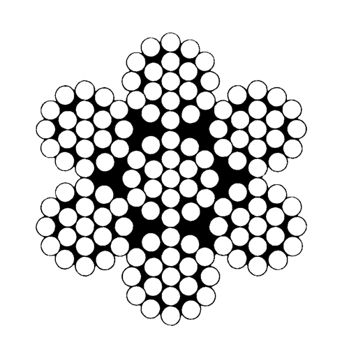 C&acirc;bles d'a&eacute;ronefs, 100' (30,48 m) x 3/16", 2000 lb (1 tonne) Ottawa Fastener Supply