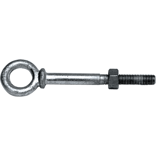 Eye Bolts, 3/8" Dia., 2-1/2" L, Galvanized, 1200 lbs. (0.6 tons) Capacity Ottawa Fastener Supply