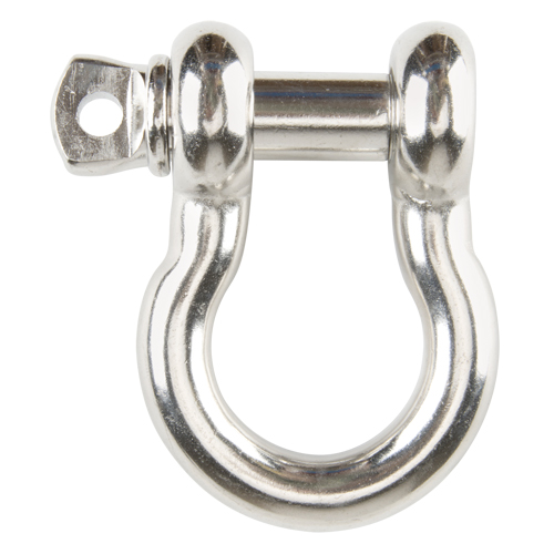 Screw Pin Anchor Shackle, 1/4", Screw Pin, Stainless Steel Ottawa Fastener Supply
