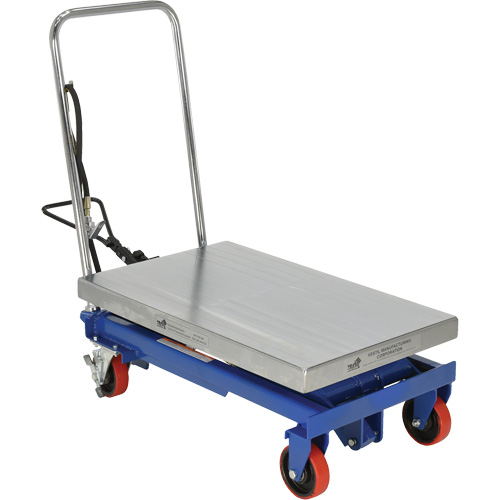 Pneumatic Hydraulic Scissor Lift Table, Steel, 32-1/2" L x 19-3/4" W, 1000 lbs. Cap. Ottawa Fastener Supply