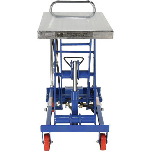 Pneumatic Hydraulic Scissor Lift Table, Steel, 32-1/2" L x 19-3/4" W, 1000 lbs. Cap. Ottawa Fastener Supply