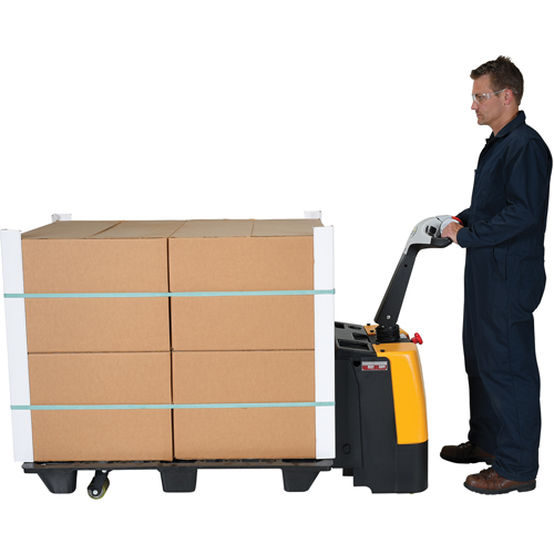 Transpalette &eacute;lectrique motoris&eacute;, Capacit&eacute; 3000 lb, 47" lo x 25" la Ottawa Fastener Supply