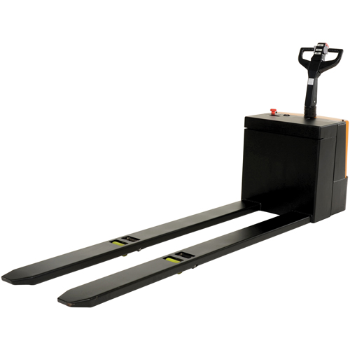 Fully Powered Electric Pallet Truck With  Stand-On Platform, 4500 lbs. Cap., 96" L x 30" W Ottawa Fastener Supply