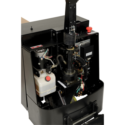 Fully Powered Electric Pallet Truck With  Stand-On Platform, 4500 lbs. Cap., 96" L x 30" W Ottawa Fastener Supply