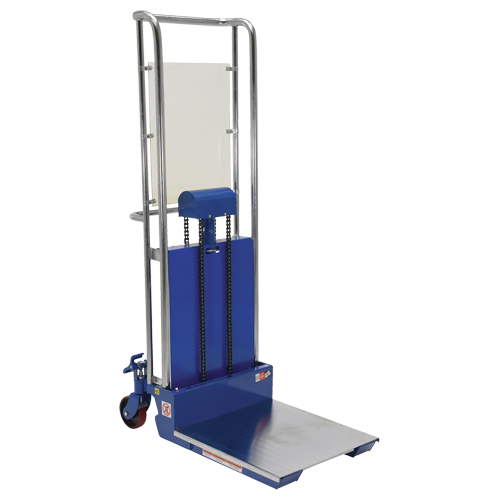 Gerbeur Hefti-Lift, M&eacute;canisme Pompe au pied, Capacit&eacute; de 880 lb, Levage max de 59" Ottawa Fastener Supply