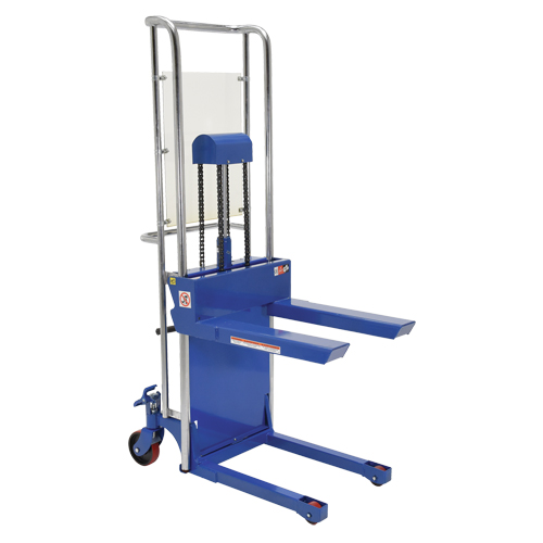 Gerbeur Hefti-Lift, M&eacute;canisme Pompe au pied, Capacit&eacute; de 880 lb, Levage max de 59" Ottawa Fastener Supply