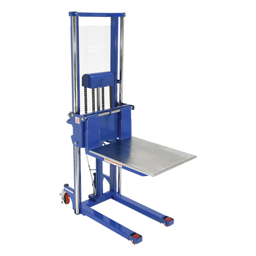 Gerbeur Hefti-Lift, M&eacute;canisme Pompe au pied, Capacit&eacute; de 1500 lb, Levage max de 63" Ottawa Fastener Supply