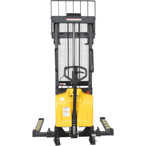 Fork Lift Stacker, Electric Operated, 2000 lbs. Capacity, 63" Max Lift Ottawa Fastener Supply