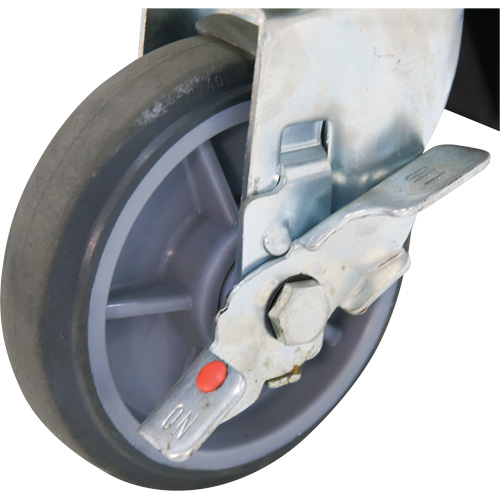 Narrow Mast Powered Lift Stacker, Electric Operated, 1000 lbs. Capacity, 63" Max Lift Ottawa Fastener Supply