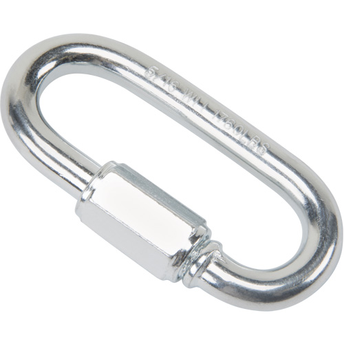 Zinc Plated Quick Link, 1760 lbs (0.88 tons), 5/16" Ottawa Fastener Supply