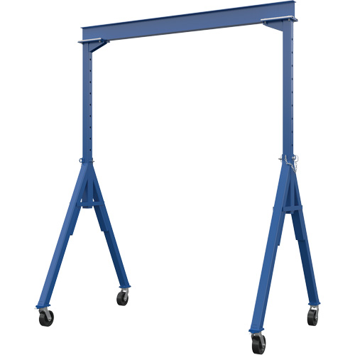 Adjustable Height Gantry Crane, 10' L, 2000 lbs. (1 tons) Capacity Ottawa Fastener Supply