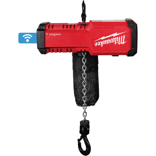 M18 Compact 1-Ton Chain Hoist with ONE-KEY, 2204 lbs. (1 tons) Capacity Ottawa Fastener Supply
