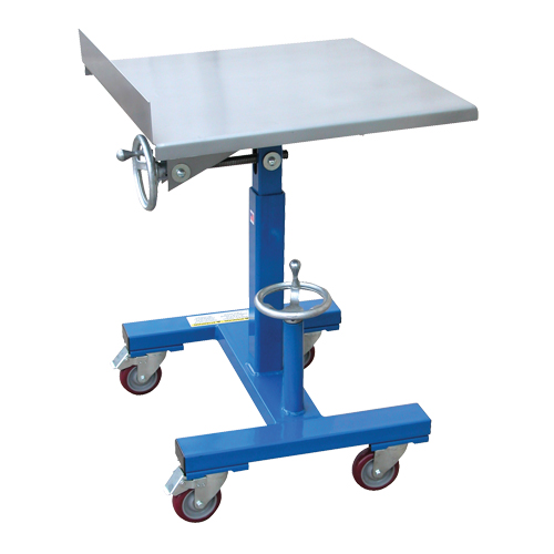 Mobile Tilting Work Table Ottawa Fastener Supply
